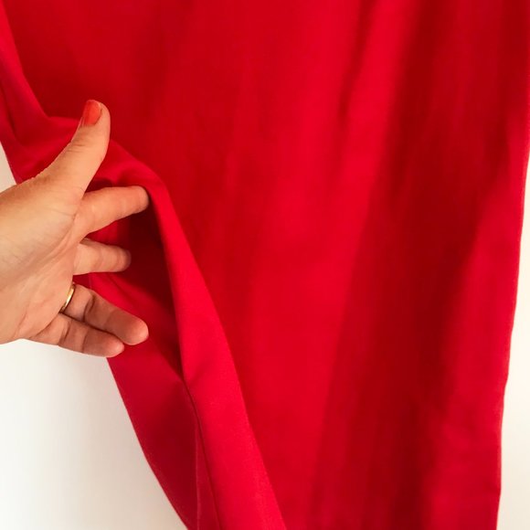 Megshop Red Dress - Picture 3 of 7
